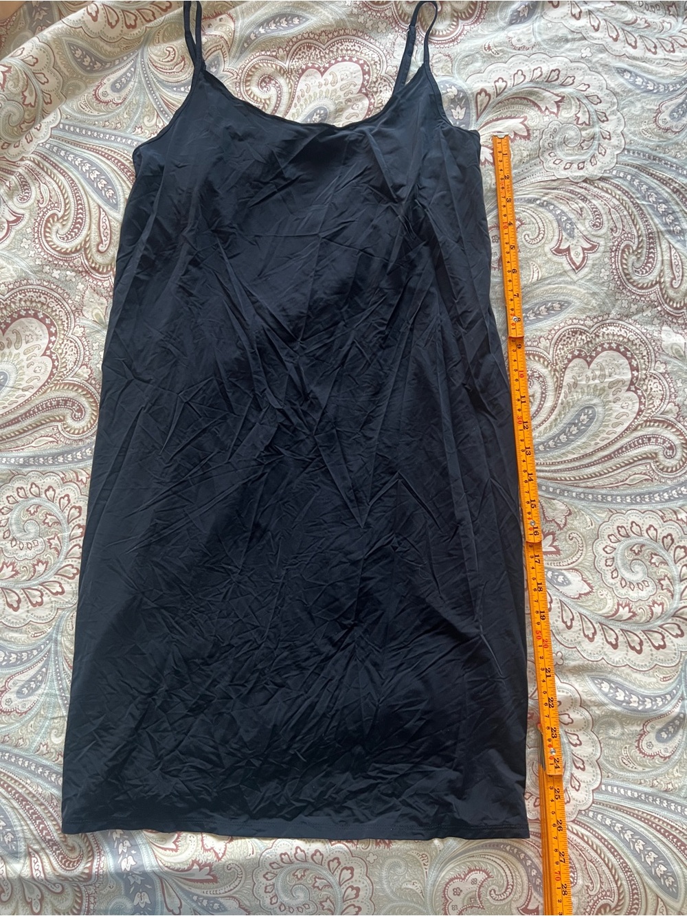 Jockey Black Spaghetti-Strap Slip - Picture 4 of 9
